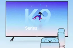 OPPO K9 75-inch Smart TV Announced At 5799 Yuan ($897)