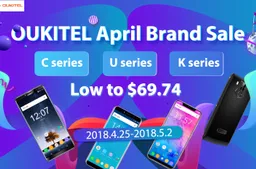 OUKITEL launches another brand sale, prices start at $69.74