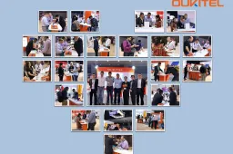 3 big battery OUKITEL smartphones showcased on Global Sources Expo HK