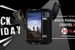 OUKITEL Black Friday sales with up to 30% off for 10.000+ mAh phones