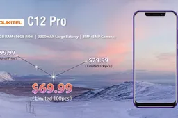 OUKITEL C12 Pro flash sales on Banggood priced only at $69.99