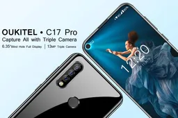 OUKITEL C17 Pro with triple cameras coming soon