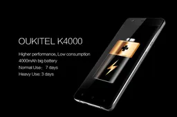 Oukitel K4000 gets 7 days of battery and can smash 600 walnuts