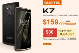 Big battery model OUKITEL K7 world debut coming on June 19th