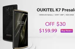 Video : OUKITEL K7 reverse charging - last chance for the special presale price