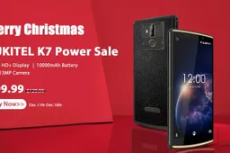 Big battery OUKITEL K7 Power Xmas sale for only $99.99 + giveaway