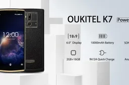Cheaper OUKITEL K7 Power with 10.000 mAh battery coming soon