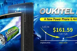 OUKITEL K7 joins Aliexpress flash sales with a $161.59 price