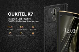 OUKITEL K7 aims to be the best cost-effective 10.000 mAh battery phone