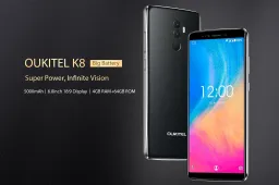 Upcoming OUKITEL K8 gets a new promo video showing the main 12 big features