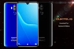 Oukitel K9 with 5V/6A charging challenges Huawei's 9V/2A solution