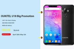 OUKITEL U18 up for only $89.99 in a flash sale