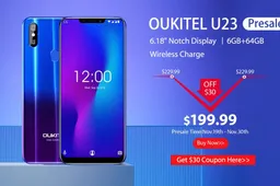 OUKITEL U23 presale continues for $199.99 + camera perfromance video