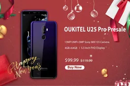 OUKITEL U25 Pro New Year flash sale has the twilight beauty at $99.99