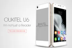 Oukitel U6 dual-screen phone pre-orders will start at $239.99