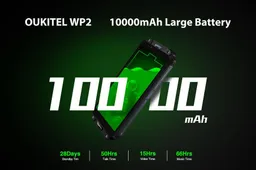 Video : Rugged 10000 mAh OUKITEL WP2 power consumption test