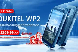 Rugged 10.000 mAh OUKITEL WP2 discounted for the 11.11 festival