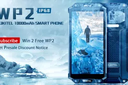 10000mAh Rugged Phone OUKITEL WP2 Specs Confirmed, Subscribe for the Giveaway