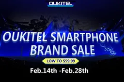 Oukitel Brand Sale opening its doors at Tomtop