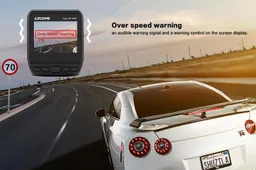 Azdome DAB211 Car DashCam Never Stops Surprising - It now Features a Speed Limit Warning