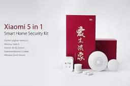 Xiaomi 5 in 1 Smart Home Security Kit for 48.87€ with this coupon