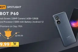 Most Affordable Cubot P60 Goes on Sale for Only $89.99