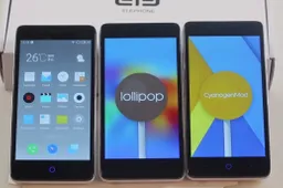 [Video] Elephone P6000: AOSP Lollipop vs. CyanogenMod 12 vs. Flyme OS