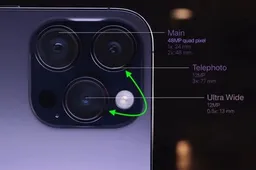iPhone 15 Pro Max will swap the placement of its camera sensors