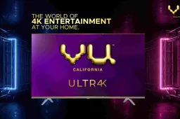 Vu 4K Smart TVs announced in India