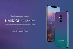 Notched flagship UMIDIGI Z2/Z2 Pro launching May 9th