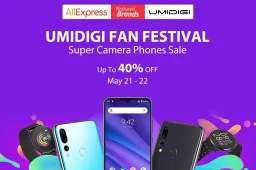 UMIDIGI Fan Festival sale soon on Aliexpress, guess the price and win UMIDIGI A5 Pro