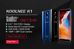 Gearbest deal : New KOOLNEE K1 for just $149.99