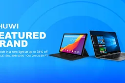 CHUWI promo activity brings up to 34% discounts on their products