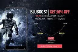Bluboo S1 global presale starting exclusively on Gearbest on July 10th