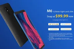 Presale for the Vernee M6 is finally here with the $99.99 price