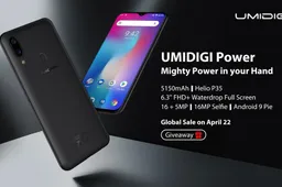 Big battery UMIDIGI Power launched with a giveaway event
