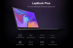 Guess the price for the upcoming 4K CHUWI LapBook Plus and win it for free