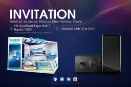 Bluboo models you can see at the Global Sources Mobile Electronics Fair