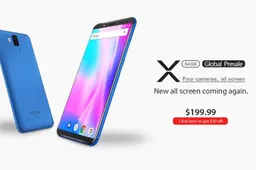 Vernee X new 4GB+64GB version is here, presales start at $199.99