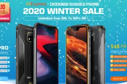 Kick off 2020 with DOOGEE winter sale, up to 50% off