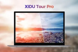 Flagship laptop XIDU Tour Pro presents itself