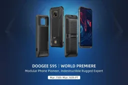 Modular DOOGEE S95 and S95 Pro phones on sale
