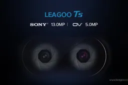 Leagoo T5 will be using Sony 13MP+ OV 5MP as the dual cameras