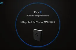 Vernee Thor E will be one of the highlights of MWC 2017