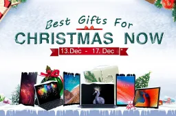 Xmas deals with up to 37% off for CHUWI tablets