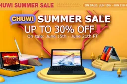 CHUWI Aliexpress SUMMER SALE goes online