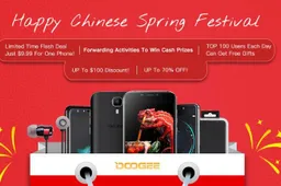 Doogee Spring Festival will offer up to $100 off or 70% off