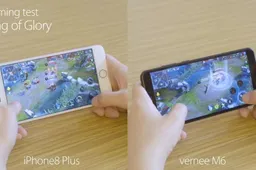 Video : Vernee M6 tries to challenge the iPhone 8 Plus