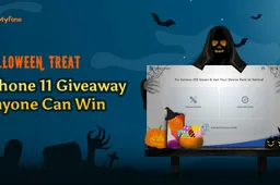 Giveaway : iPhone 11 and iMyFone Fixppo license