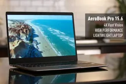 CHUWI AeroBook Pro 15.6 offers even some good gaming